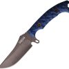 Dawson Knives Woodsman Fixed Blade - Midnight Black/Blue