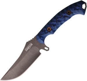 Dawson Knives Woodsman Fixed Blade - Midnight Black/Blue