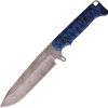 Dawson Knives Valor Fixed Blade CPM MagnaCut Black Blue G10