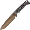 Dawson Knives Valor Fixed Blade CPM MagnaCut 5.5" Black Gray