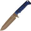 DW41614.jpg Dawson Knives Valor Fixed Blade CPM MagnaCut Black/Blue G10
