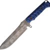 Dawson Knives Reaper Fixed Blade CPM MagnaCut 5.88" Black Blue