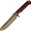 Dawson Knives Reaper Fixed Blade CPM MagnaCut Black/Red