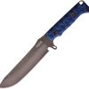 Dawson Knives Reaper Fixed Blade CPM MagnaCut Black Blue