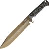 Dawson Knives Holdout Bowie Fixed Blade Gray Black G10