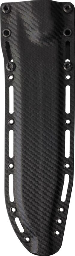 Dawson Knives Holdout Bowie Fixed Blade Gray Black G10