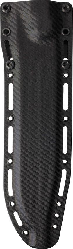 Dawson Knives Holdout Bowie Blue Black G10 Fixed Blade