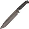 Dawson Knives Holdout Bowie Fixed Blade CPM MagnaCut Black Gray