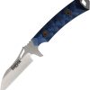 Dawson Knives Revelation Fixed Blade CPM MagnaCut Black Blue
