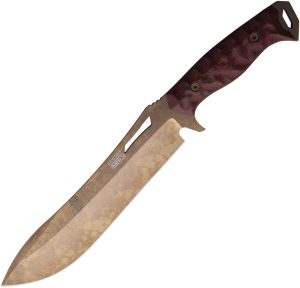 Dawson Knives Archangel Fixed Blade CPM MagnaCut Black/Red