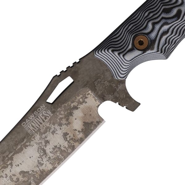 Dawson Knives Wayfinder Fixed Blade CPM MagnaCut Black G10