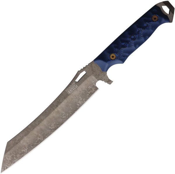 Dawson Knives Wayfinder Fixed Blade CPM MagnaCut Black Blue