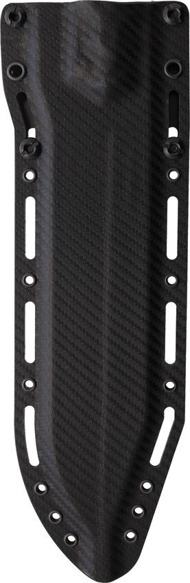 Dawson Dominion Fixed Blade CPM MagnaCut Black Red G10