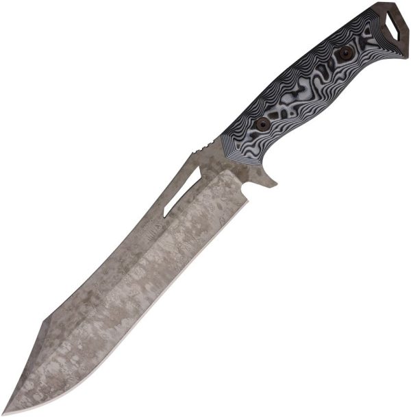 Dawson Knives Dominion Fixed Blade CPM MagnaCut Black/White