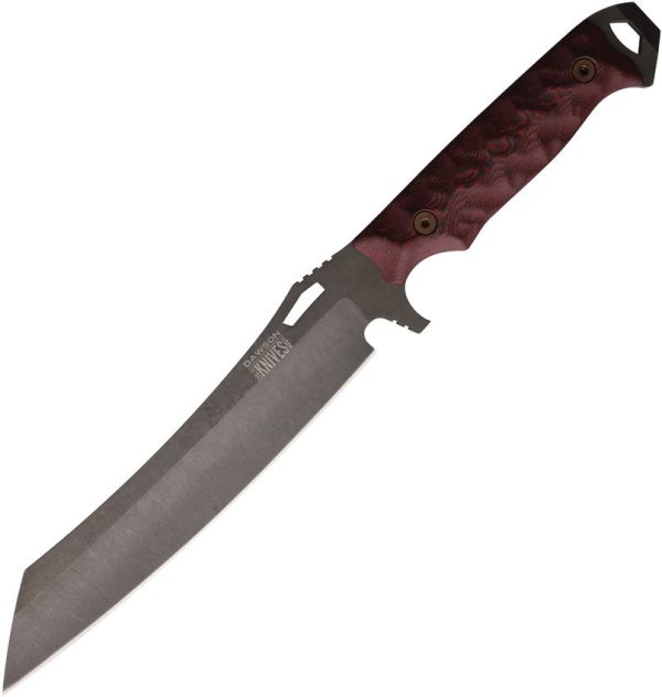 DW47674.jpg Dawson Knives Wayfinder Fixed Blade CPM MagnaCut Black Red
