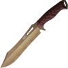 Dawson Knives Dominion Fixed Blade Black/Red