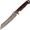 Dawson Knives Wayfinder Fixed Blade CPM MagnaCut Red/Black