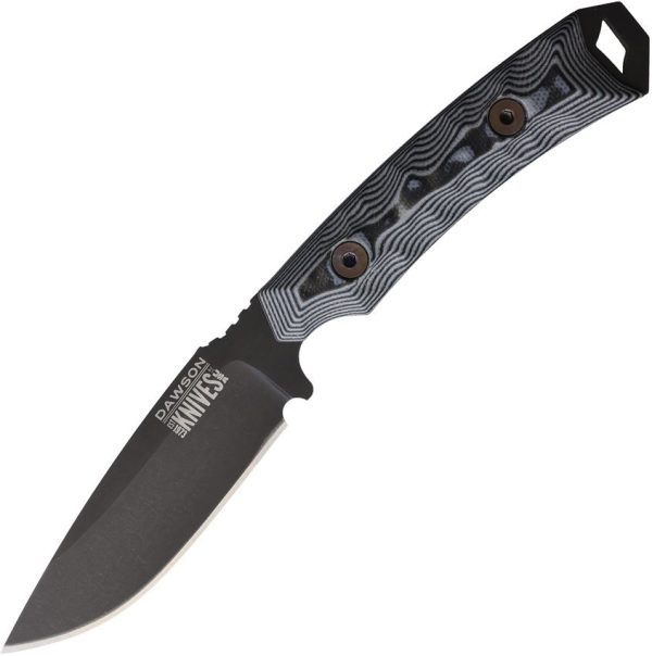 Dawson Knives Contractor Fixed Blade - Black/White
