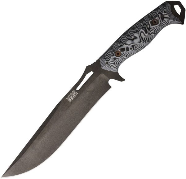 Dawson Knives Seraphim SP Fixed Blade Bowie - White