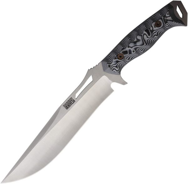 Dawson Knives Seraphim CP Fixed Blade - White G10 Bowie