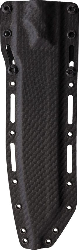 Dawson Knives Wayfinder Fixed Blade CPM MagnaCut Black Red