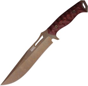 Dawson Knives Seraphim CP Fixed Blade - Red G10 Bowie