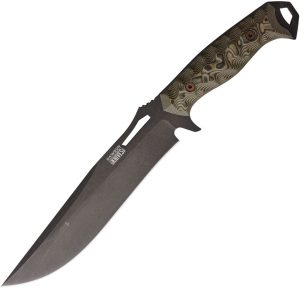 Dawson Knives Seraphim SP Fixed Blade - Ultrex Camo Bowie