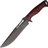 Dawson Knives Seraphim CP Fixed Blade - Red G10 Midnight
