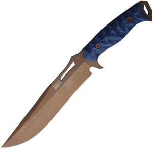Dawson Knives Seraphim CP Fixed Blade - Blue G10