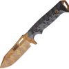 Dawson Knives Shepherd Fixed Blade - Black Gray G10