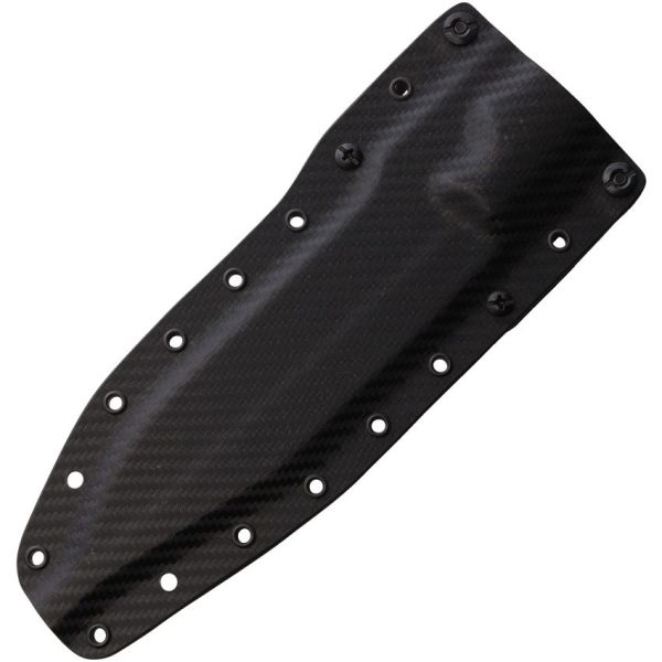 Dawson Knives Marauder Fixed Blade - Red Black G10