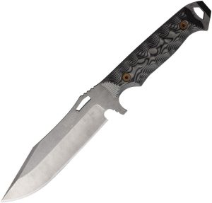 DW49093.jpg Dawson Knives Marauder Fixed Blade CPM MagnaCut Gray G10