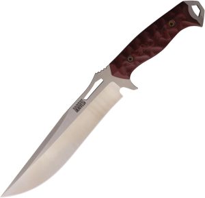 Dawson Knives Seraphim SP Fixed Blade Bowie - Red
