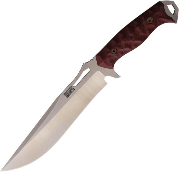 Dawson Knives Seraphim SP Fixed Blade Bowie - Red
