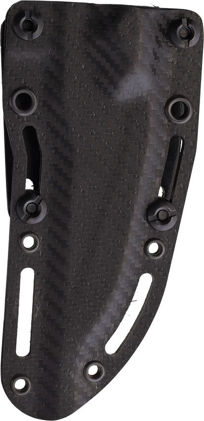 Dawson Knives Revelation Fixed Blade - Black Red G10