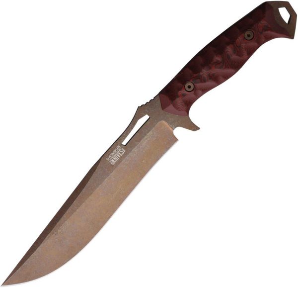 Dawson Knives Seraphim SP Fixed Blade Bowie - Copper