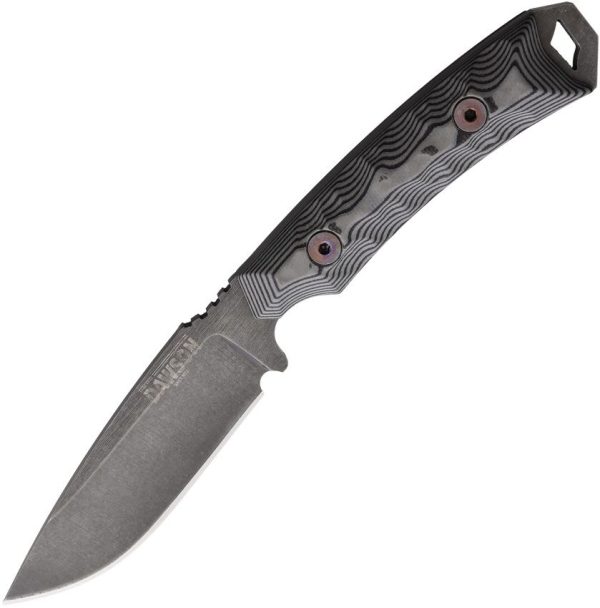DW59621.jpg Dawson Knives Contractor Fixed Blade - Gray/Black