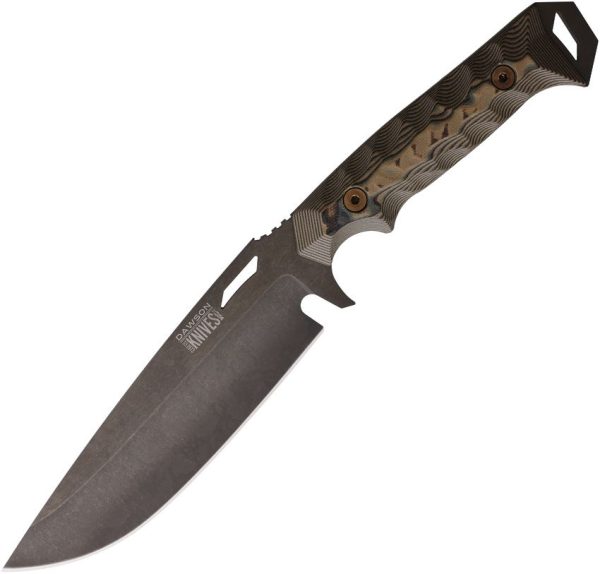 Dawson Knives Summit Fixed Blade CPM MagnaCut Camo G10