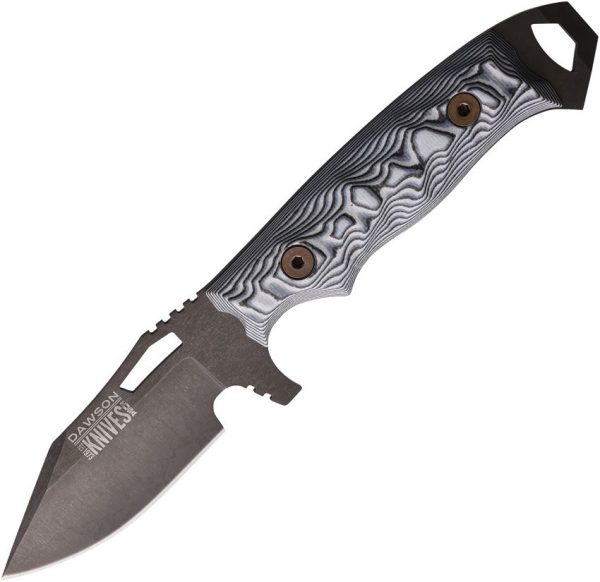 DW60400.jpg Dawson Knives Steadfast Fixed Blade - White/Black