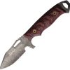 Dawson Knives Steadfast Fixed Blade - Black/Red