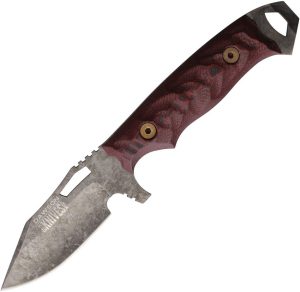 Dawson Knives Steadfast Fixed Blade - Black/Red