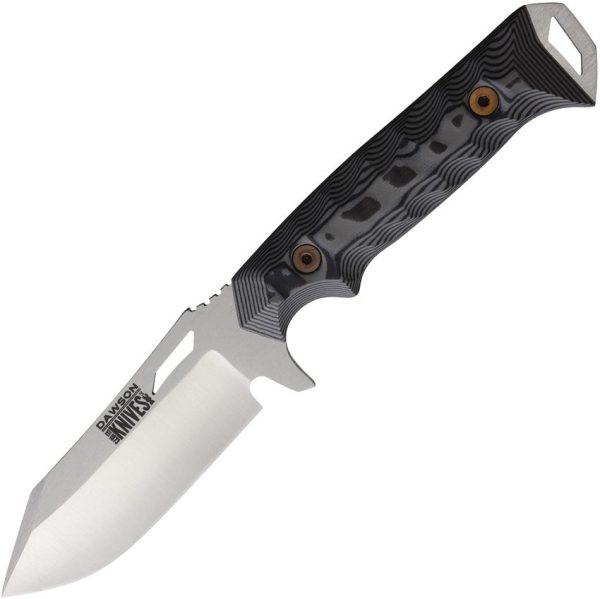 DW83717.jpg Dawson Knives Shepherd Fixed Blade - Gray G10 CPM MagnaCut