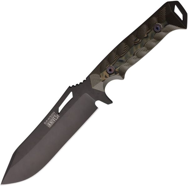 Dawson Shepherd XL Fixed Blade CPM MagnaCut Black Kydex Sheath