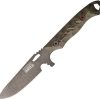Dawson Knives Outcast Fixed Blade - Ultrex Camo Monsoon