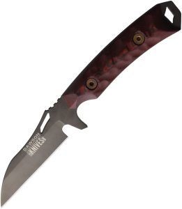 DW84011.jpg Dawson Knives Revelation Fixed Blade CPM MagnaCut Black Red