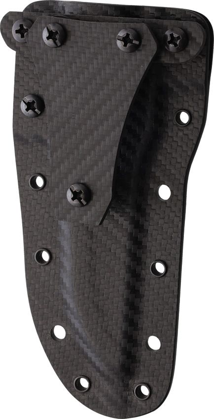 Dawson Knives Revelation Fixed Blade CPM MagnaCut Black Red