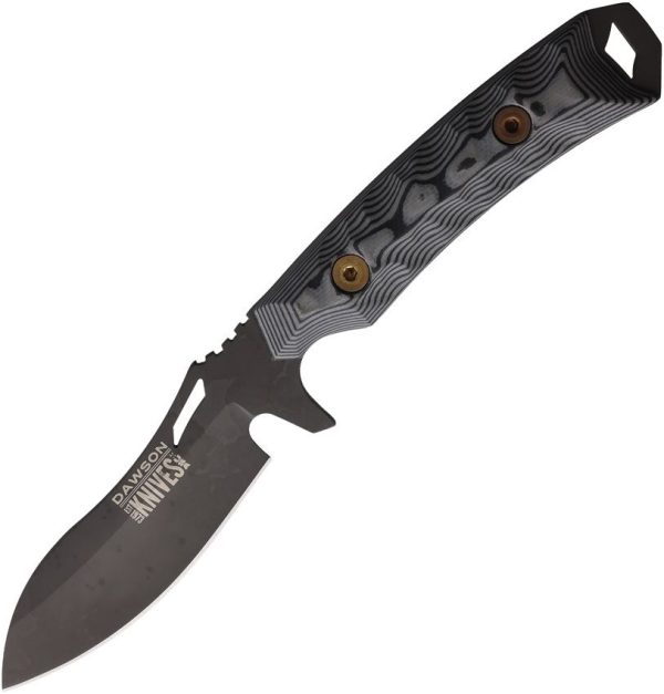 Dawson Knives Harvester Fixed Blade CPM MagnaCut Black Kydex
