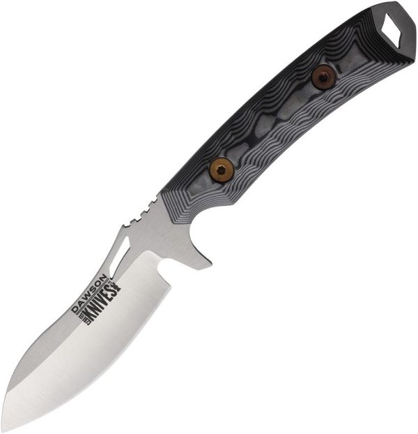 Dawson Knives Harvester Fixed Blade CPM MagnaCut Gray G10