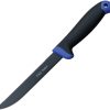 Dark Water Fillet Fixed Blade - Blue Gray Handle