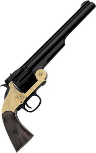 Denix 1869 45 Caliber Replica Schofield Revolver Brass Blued
